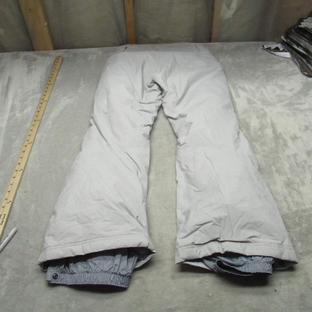 Columbia Snow Pants Mens Medium White Polar Eclipse Insulated‎ Winter Ski 32x32